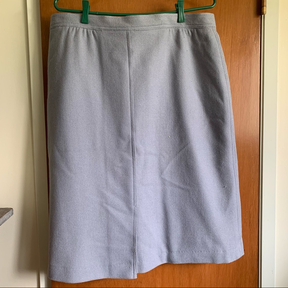 VINTAGE wool skirt